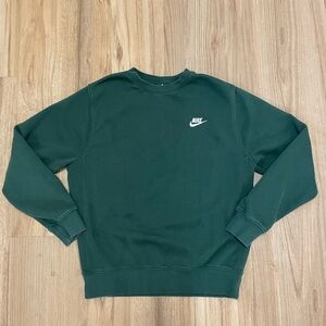 Nike Dark Green Crewneck Sweater